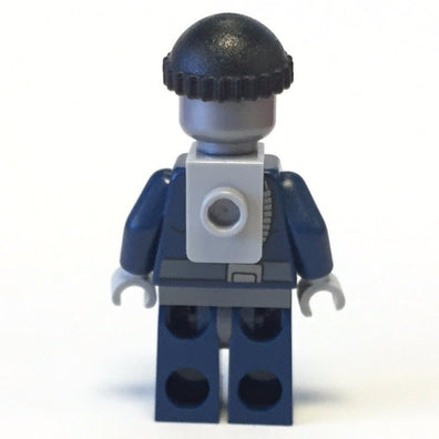 LEGO Minifigure-Robo SWAT with Knit Cap and Neck Bracket-The LEGO Movie-TLM079-Creative Brick Builders